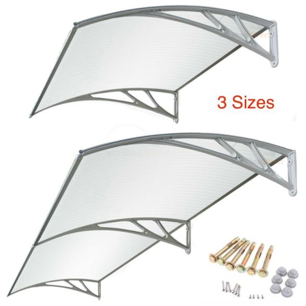 Buy cheap Manual Retractable Polycarbonate Door Awnings High Class ABS Materials from wholesalers
