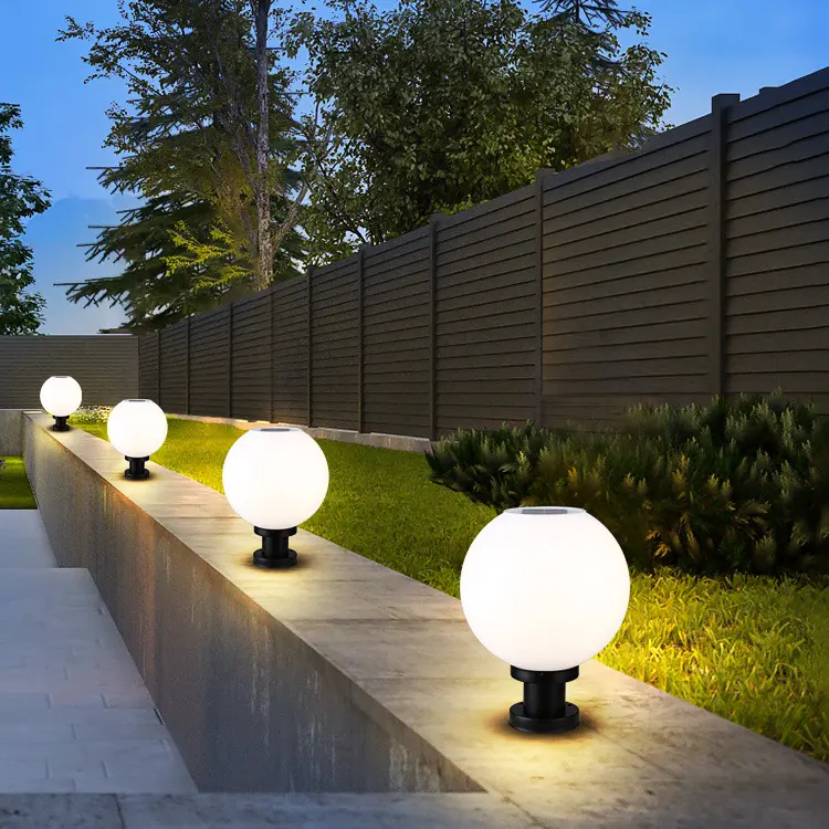 Buy cheap Light controlled sensing，Solar pillar headlights | Energy saving | courtyard colonnades from wholesalers