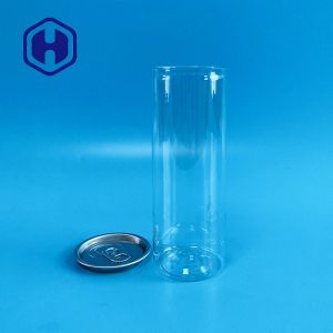 Buy cheap Iced Cold Coffee Chocolate Plastic Drink Can 310ml Clear Straight Side Flat Bottom from wholesalers