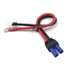 Buy cheap DC 12-24V 30A EC5 Charge Lead , Practical Battery Extension Cable from wholesalers