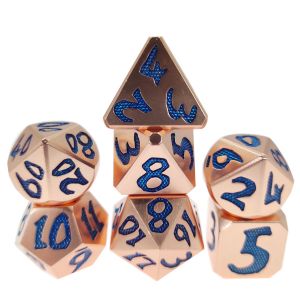 Buy cheap High Quality Dice Practical Polyhedral customizationDice Metal Gaming Dice Manual from wholesalers
