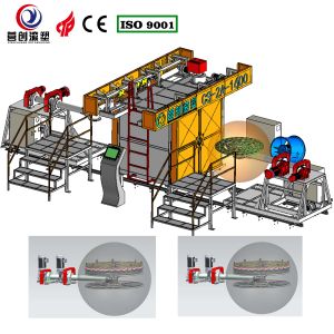 Buy cheap Automatic Shuttle Rotomolding Machine with PLC Control from wholesalers