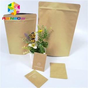 Buy cheap 120microns VMPET Recyclable Paper Packaging Bags 5oz For Food from wholesalers