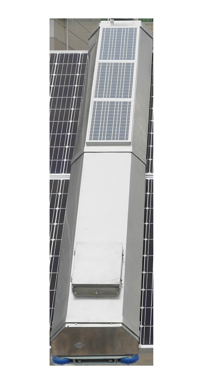 Buy cheap 95% Efficient Solar Radiation Solar Panel Cleaning Robot Intelligent OEM from wholesalers