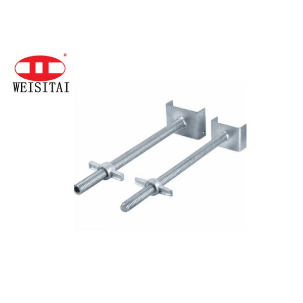 Quality 200mm Hollow Or Solid Electro Galvanized Scaffolding U Head for sale