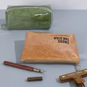 Buy cheap Dupont Eco-Friendly Bulk Custom Multifunction Toiletry Organiser Case, Waterproof PVC Portable Tyvek Paper Makeup Cosmetic Pouch from wholesalers