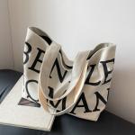 Cross-border Women's Underarm Tote Bag with Explosive Letter Print and Large