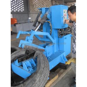 1200 Tire Cutter Machine Cutting Tires Into Segments
