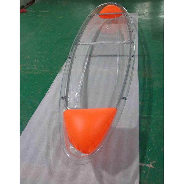 Quality Customized Clear Polycarbonate Boat For Fishing / Crystal Pc Canoe for sale