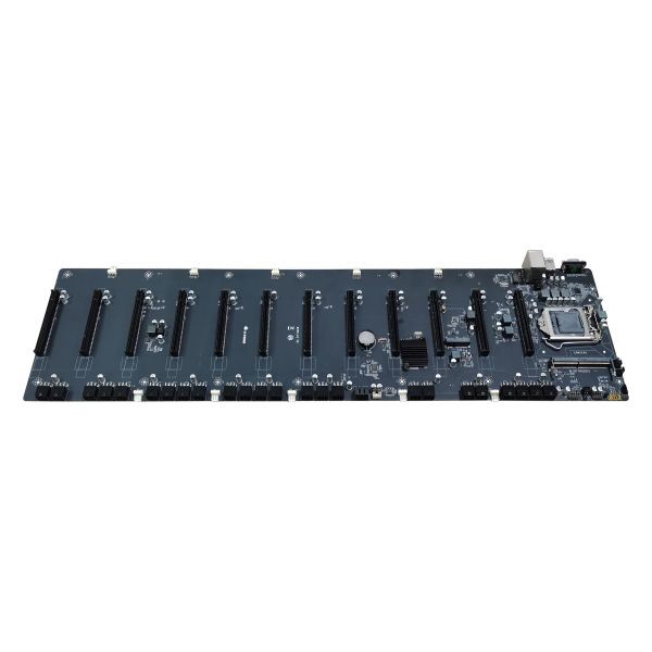 Buy cheap 12GPU Bitcoin Motherboard Dual Channel DDR4 Crypto Mainboard B250-AI-VX from wholesalers