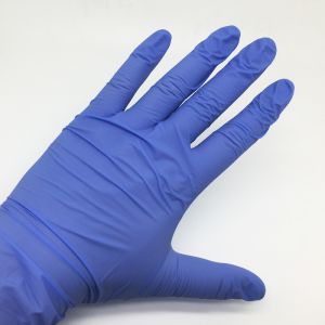 Buy cheap Anti Virus Disposable Protective Gloves / Disposable Nitrile Examination Gloves from wholesalers