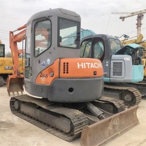 2021 Year Used ZX55 Mini Crawler Hitachi Zaxis 55 Excavator Original Hydraulic