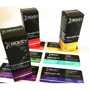 Water Resistant Matte Lamination PMS 10ml Vial Labels