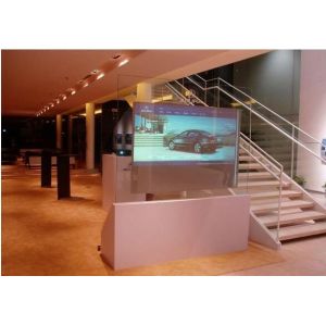 HD Holographic Rear Projection Window Film Transparent See Through Windon