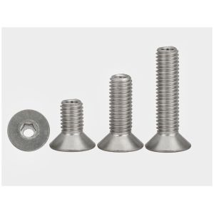 China M3 M4 Stainless Steel Hexagon Socket Countersunk Head Screws on sale