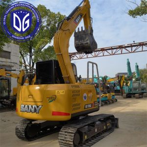 Sany SY75C 7.5 Ton Used Crawler Excavator With Advanced Cooling System