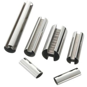Buy cheap 316l Flat Sided Oval Stainless Steel Tube Elliptical Pipe For Handrail And Railing from wholesalers