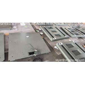 Steel 1.2mx1.2m Platform 3 Ton Heavy Duty Weighing Scale With Anti-mouse Plate