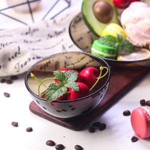 Buy cheap Simple 4mm Thick Grey Transparent Glass Saucer Set from wholesalers