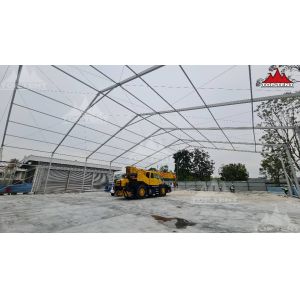 Customizable Industrial Storage Tent With Adjustable Lengths And Enhanced