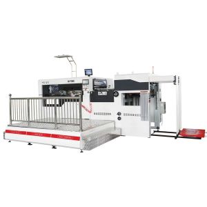 China Multi-Functional Automatic Die Cutting Machine with Certification Sheet Cutter on sale