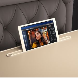 Luxury Metal Stand Up Desk for Home Office Height Adjustable Gaming Work Table