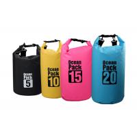 Buy cheap Custom Printed Roll Top Dry Bag Waterproof Multi Color For Cycling Hiking product