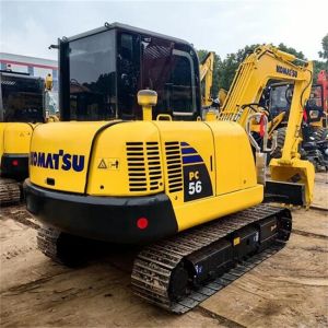 Buy cheap PC56-7 Second Hand Komatsu Excavators 5.5 Ton Used Mini Digger from wholesalers