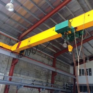 Buy cheap 12T Single Girder Overhead Travelling Crane Electric Wire Rope Hoist MD Double Speed from wholesalers