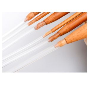Transparent Tube Bamboo Circular Knitting Needles Double Pointed Crochet Needles