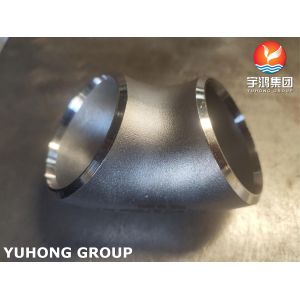 B16.9 ASTM A815 WPS32750 Super Duplex Steel Pipe Fittings 45 Degree Elbow