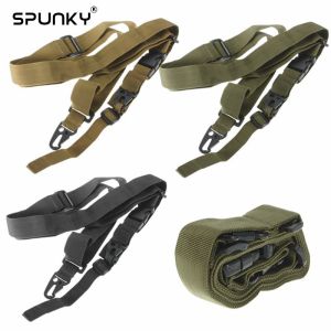 Adjustable Military Paintball Gun Accessories Three Point Rifle Gun Sling Strap