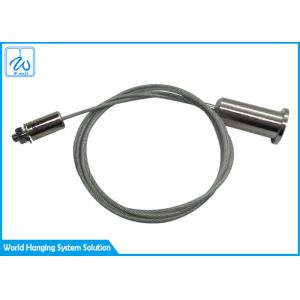Buy cheap Transparent Pvc Coated Hanging Cable Suspension Kit With Locking Screw from wholesalers