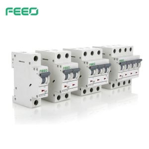 IEC60898 Standard 400V 3P IP20 PV Circuit Breaker
