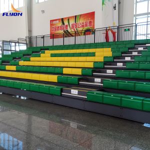 Buy cheap Customized Indoor Retractable Bleachers Aluminum Material Optional Handrail For Customized Needs from wholesalers