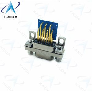 Buy cheap J30J-15TJWP Gold Over Nickel Contact Plating MDM Series 15 Male Pins 90 Degree Receptacle from wholesalers