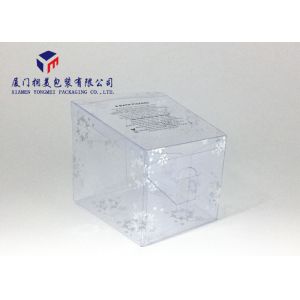 Buy cheap Reusable Clear PVC Packaging Boxes Wholesale With Hand Lock Bottom Trapezoid Shape from wholesalers