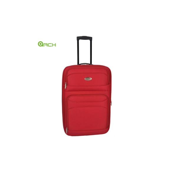 Quality Internal Trolley Polyester Travel Luggage With In Line Wheels for sale