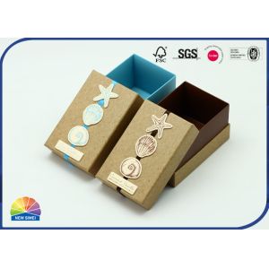 Buy cheap Cardboard Ring Case Rigid Shoulder Box Matte Lamination Debossing from wholesalers