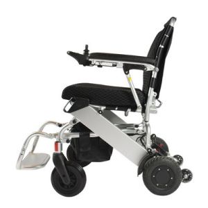 Buy cheap 300W Motor Folding Electric Wheelchair With Electromagnetic Braking System from wholesalers