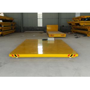 Buy cheap Mold Transport Flat Rail Cart 15T Material Transfer Carriage On Rails Towed By Forklift from wholesalers
