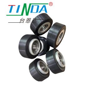 Buy cheap Customized Rubber Roller Wheel The Ultimate Solution for Heavy Duty Forklift Truck Logistics from wholesalers