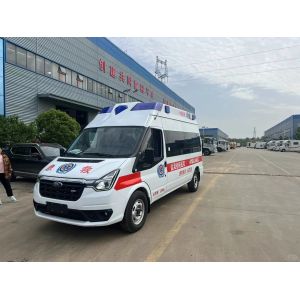 Buy cheap Ford Customization Ambulance Car Vehicle 4x2 Ambulance Car Transit V348 PRO Monitoring ICU Emergency Ambulance Van from wholesalers
