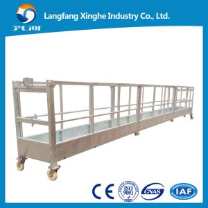 Buy cheap Construction lifting gondola / wire rope suspended platform / suspended scaffolding from wholesalers