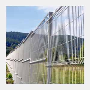 China 3D Fence Security Fencing with Easily Assembled Curved Panel on sale