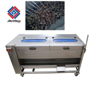 Buy cheap Root Vegetable Potato Washing And Peeling Machine With Wheels Convenient from wholesalers