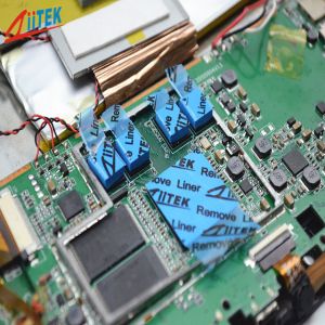 Buy cheap Wholesale Customized High Thermal Conductivity Adhesive Silicone Thermal Pads from wholesalers