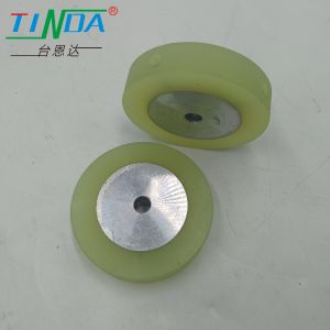 Buy cheap Customized Specifications Rubberized Roller Wheel with Smooth Surface from wholesalers