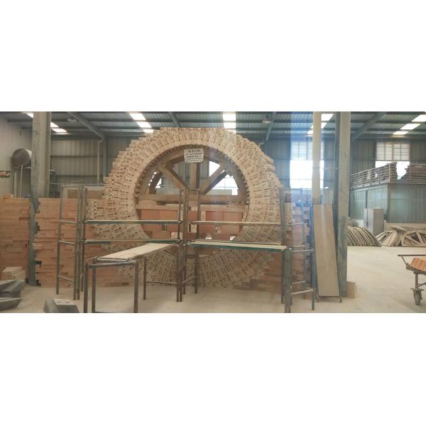 Bauxite High Alumina Refractory Bricks Low Creep Slag Resistance