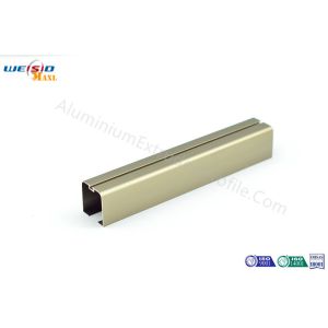 Buy cheap Rectangular Extrusion Bronze Color Anodized Aluminium Profile for Window from wholesalers